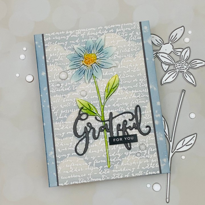 Etched Layered Daisy&nbsp;Stem