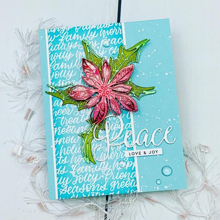 Seasonal Sketch w/Mica&nbsp;Spray