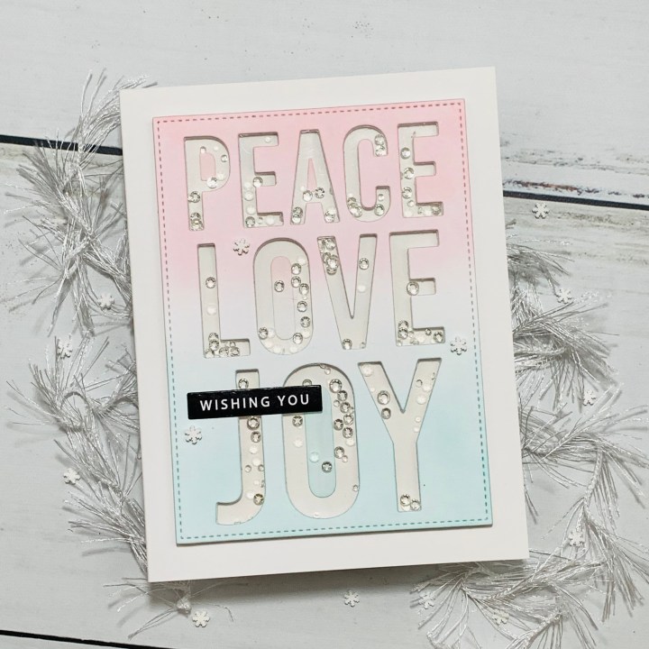 Peace, Love, Joy&nbsp;Shaker