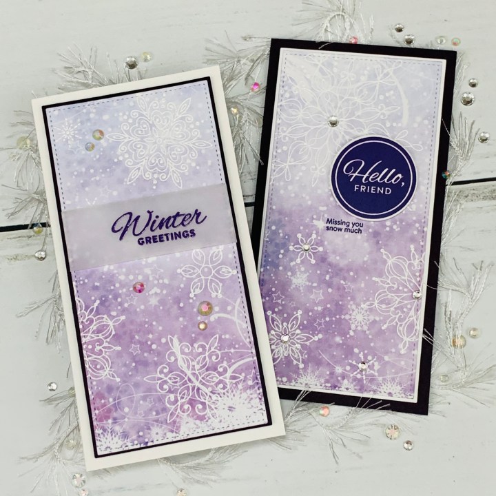 Blurry Flurries Mini&nbsp;Slimline