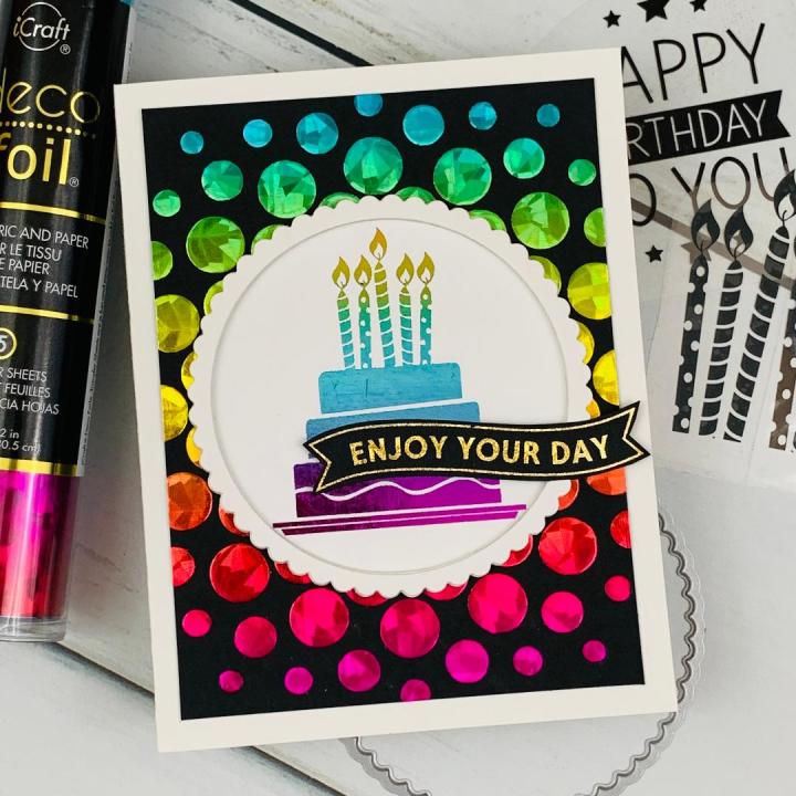 Birthday Bliss – Deco Foil Adhesive&nbsp;Transfers