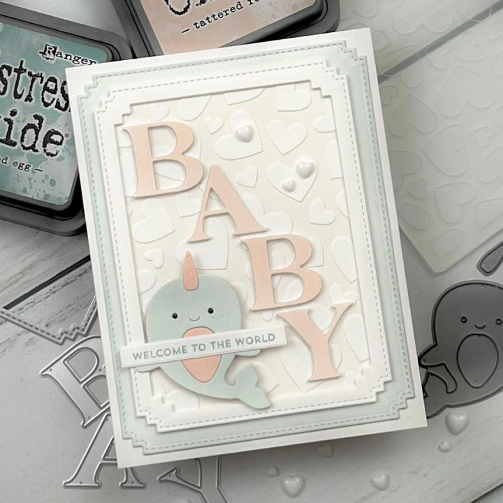 Baby Card – Soft Muted&nbsp;Colors