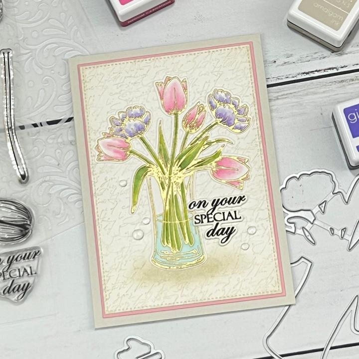 Beautiful Tulips – Watercoloring Dye&nbsp;Inks